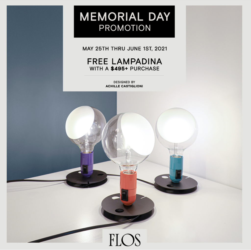 Flos memorial Day sale 2021