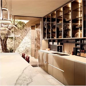 Alea Pro modern kitchen by Poliform at Scott + Cooner