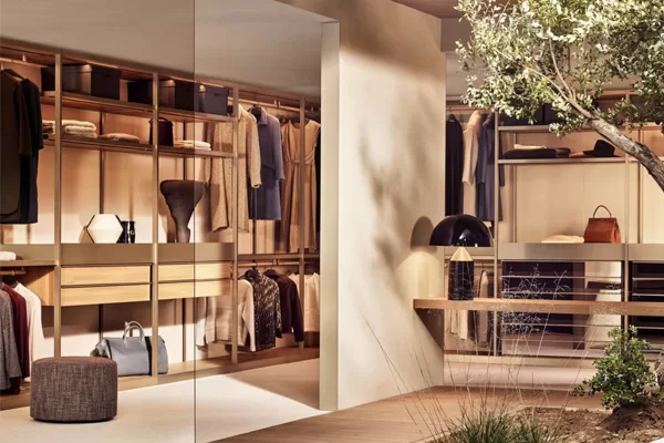 Poliform Senzafine Closet system Scott Cooner