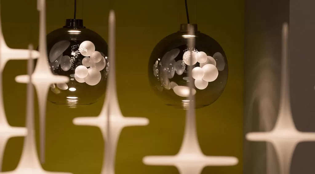 Melogranoblu modern lighting available at Scott Cooner