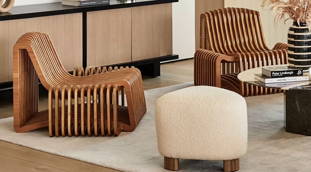 Oggetti modern furniture available at Scott Cooner