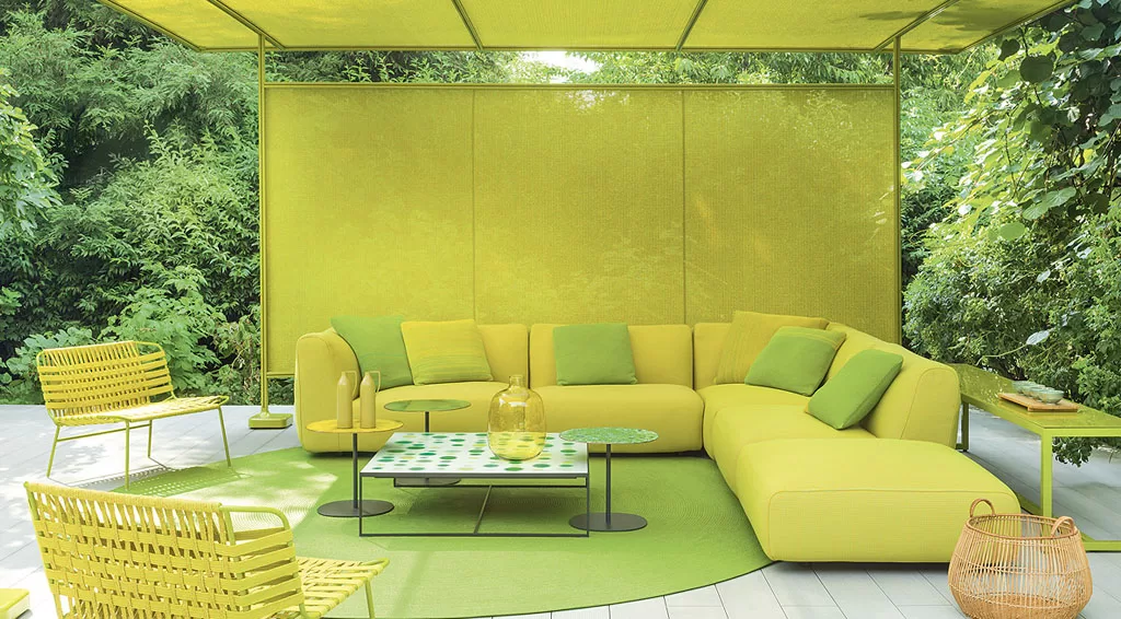 Paola Lenti modern outdoor furniture available at Scott Cooner