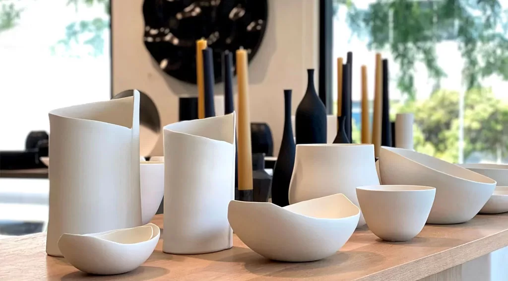 Rina Menardi modern ceramics available at Scott Cooner