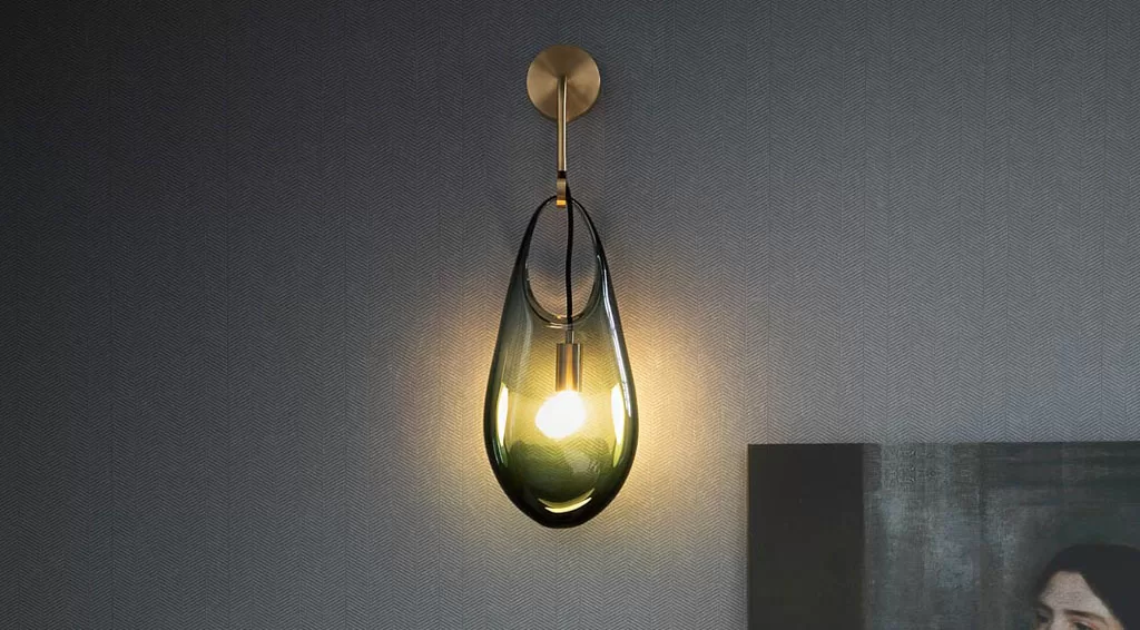 SkLO modern glass lighting and objects available at Scott Cooner