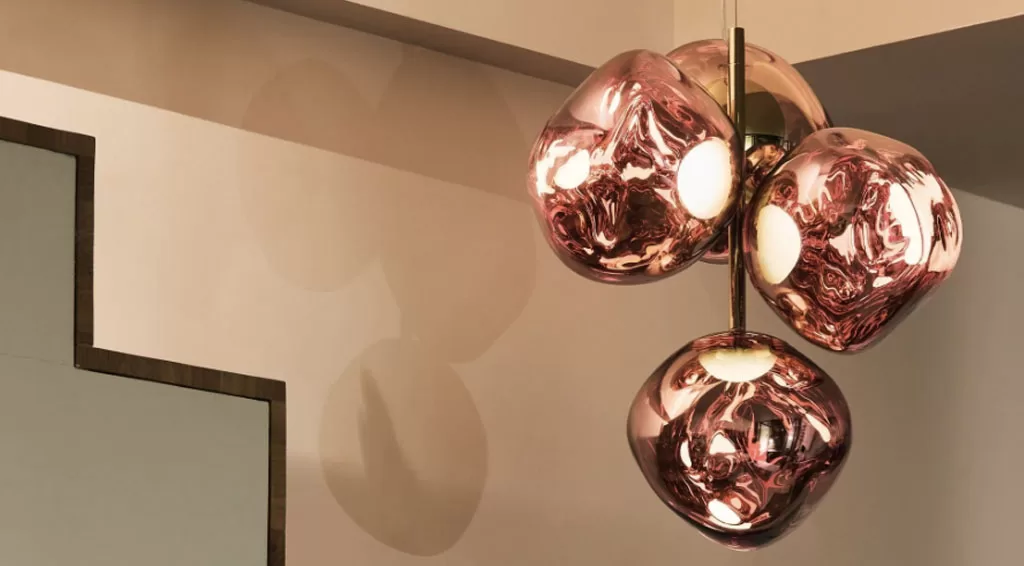 Tom Dixon modern lighting and furniture available at Scott Cooner
