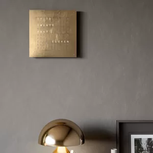 Qlocktwo modern clocks available at Scott Cooner