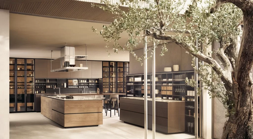 Poliform luxury custom Artex kitchen available at Scott Cooner
