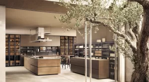 Poliform luxury custom Artex kitchen available at Scott Cooner